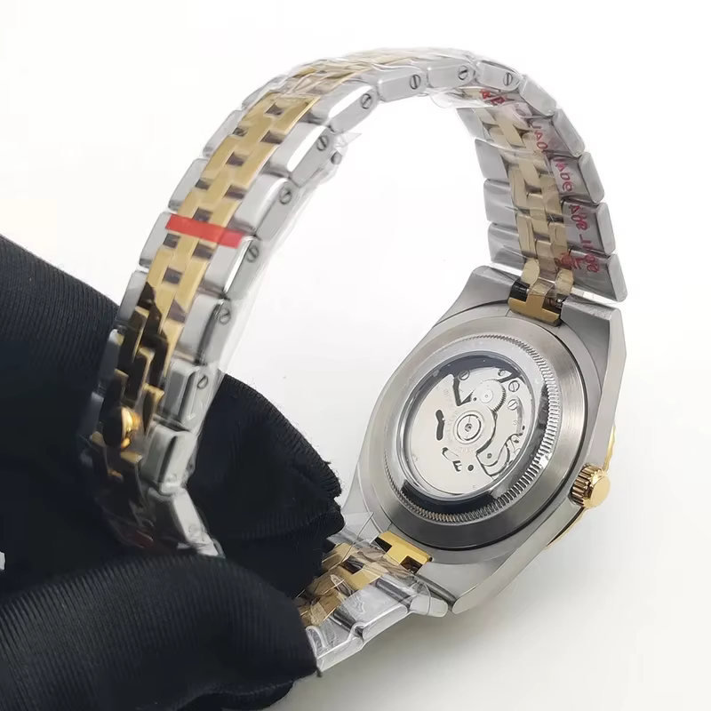 Montre pour homme 6 couleurs 40 mm dorée