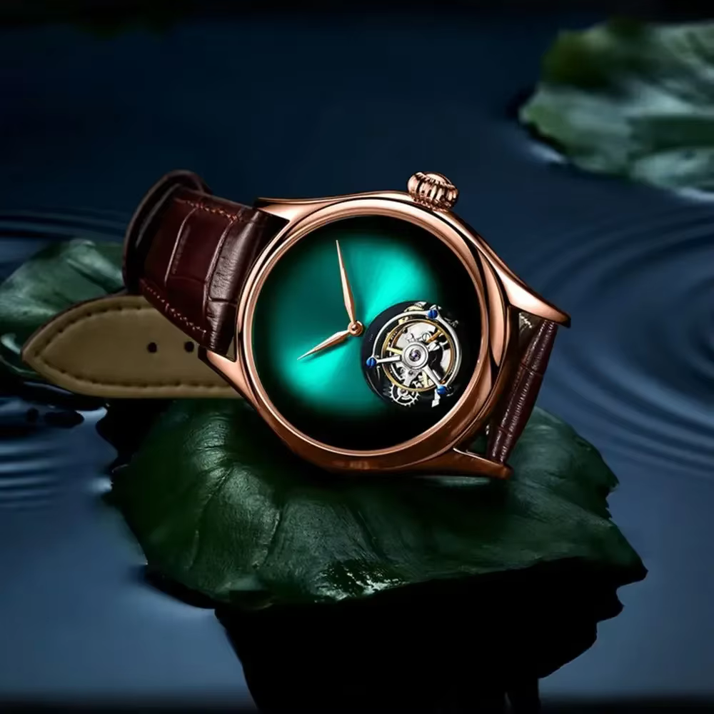 AESOP – montre squelette à Tourbillon volant pour hommes
