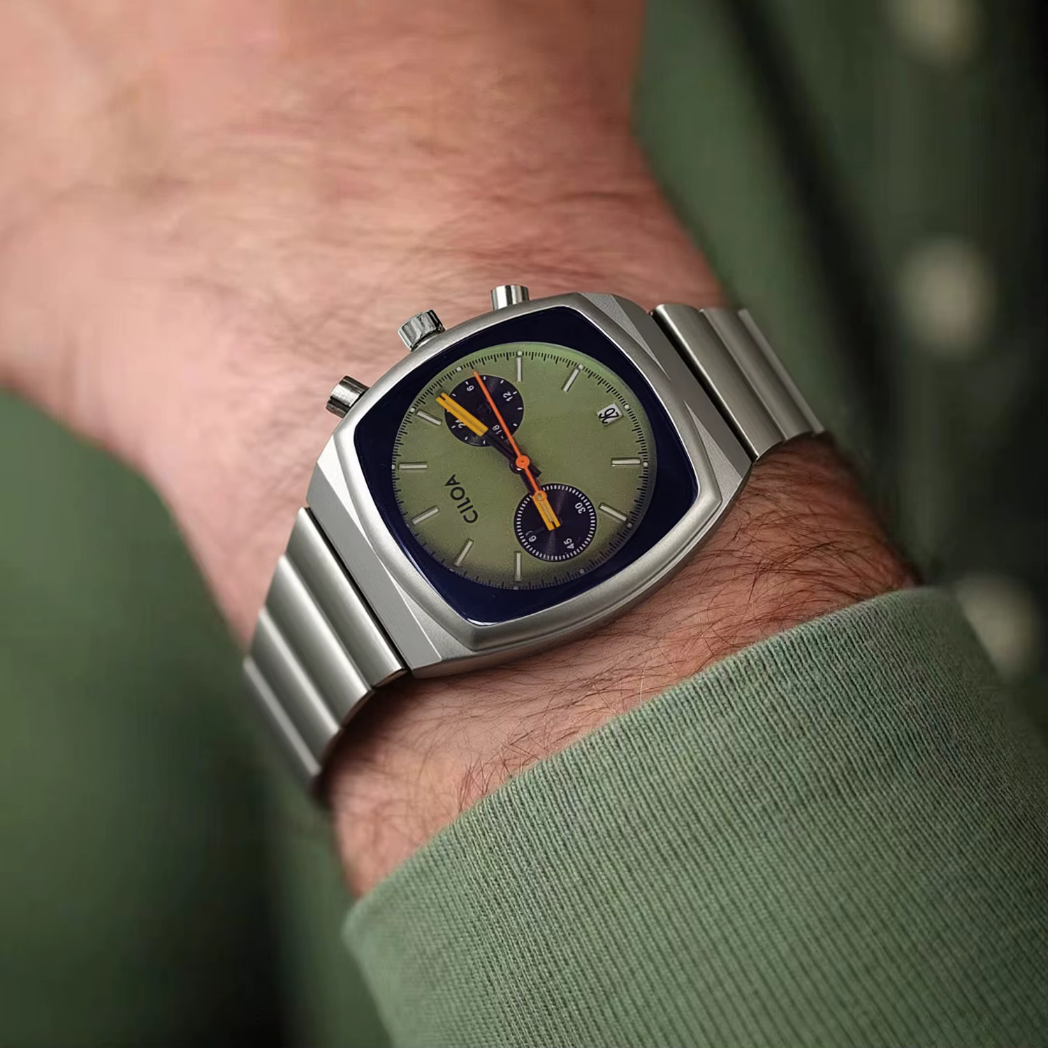 CILOA 2025 Nouvelle montre à quartz pour hommes en acier inoxydable de qualité supérieure - Style business et