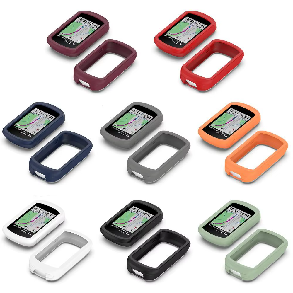 Étui de protection en Silicone pour ordinateur de vélo Garmin Explore 2