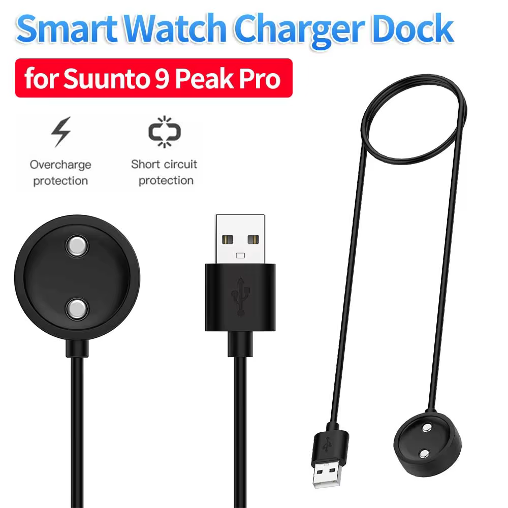 Câble de charge rapide pour montre de sport SUUNTO 9 Peak Pro