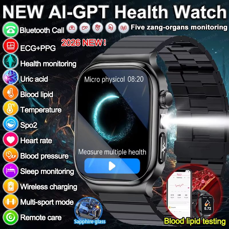 Nouvelle montre connectée ECG pour la santé