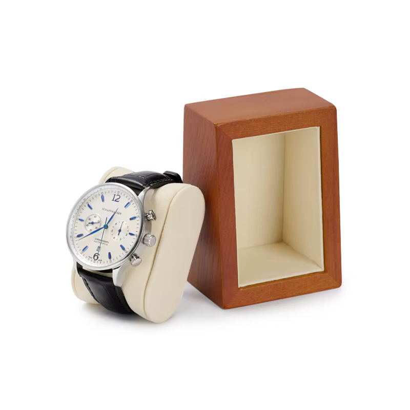 Boîte de rangement de montre en bois massif