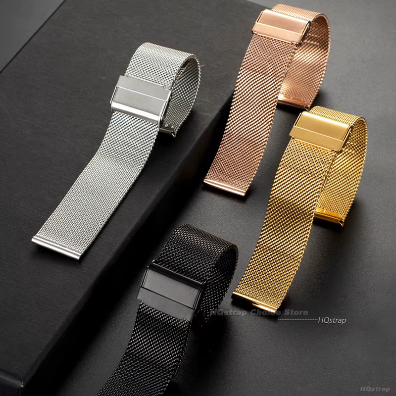 Bracelet de montre en maille milanaise pour Rolex
