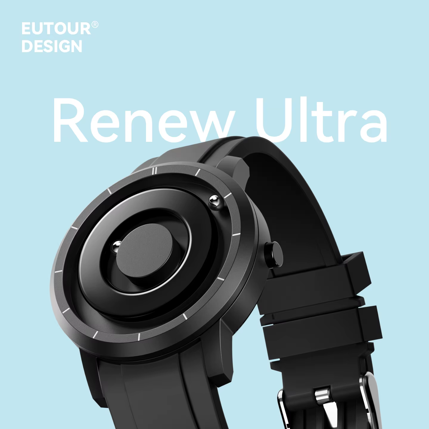 EUTOUR Stardard qualité aimant montre classique 5 ATM étanche E024 édition de mise à niveau