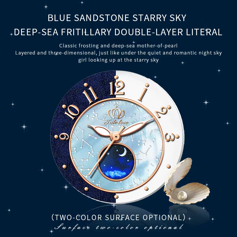 Fate Love-Montre à quartz étanche pour femme