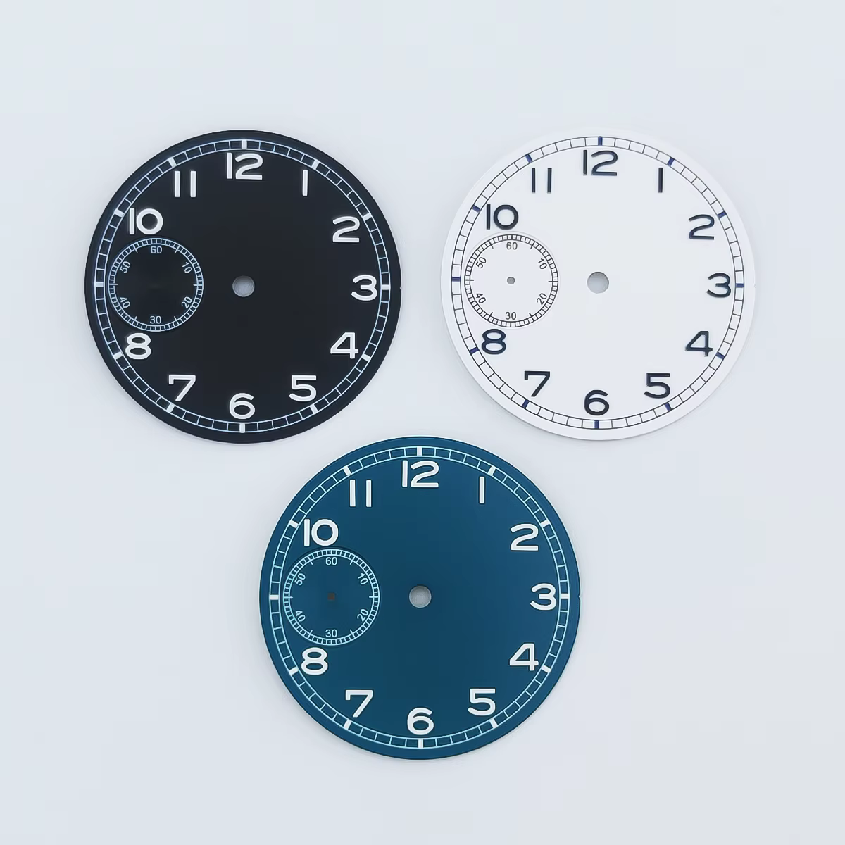 Cadran de montre Manbushijie 37 mm noir