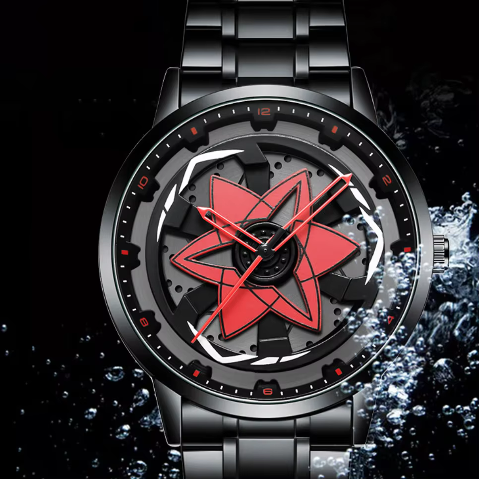 Nouvelle Montre Sportive Homme 2026 – Design Élégant Inspiré du Sharingan