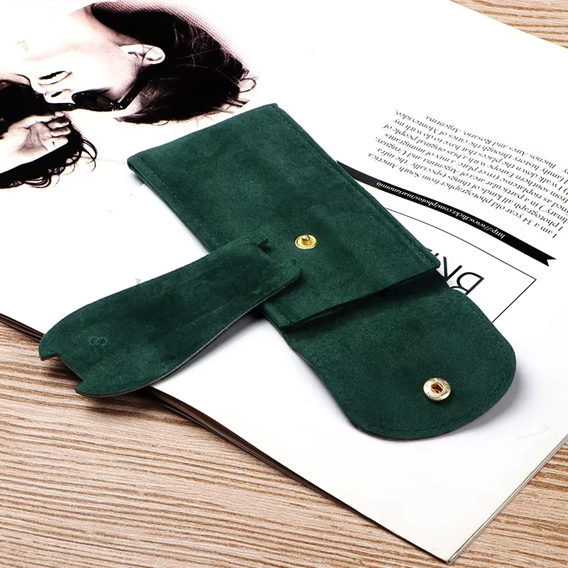 Pochette de montre en flanelle Portable