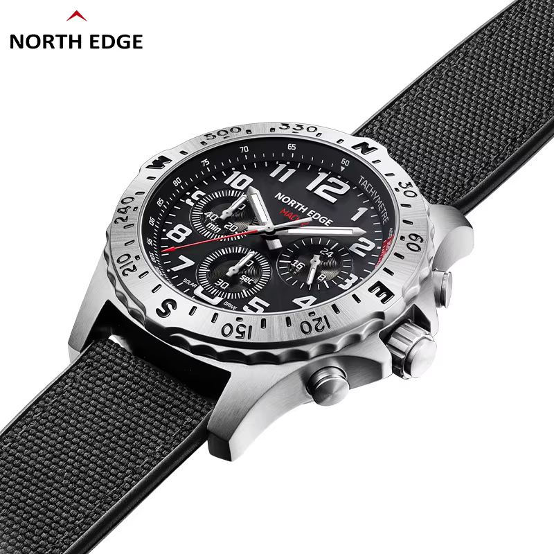 Nouvelle montre électronique sportive MACH2 en acier inoxydable