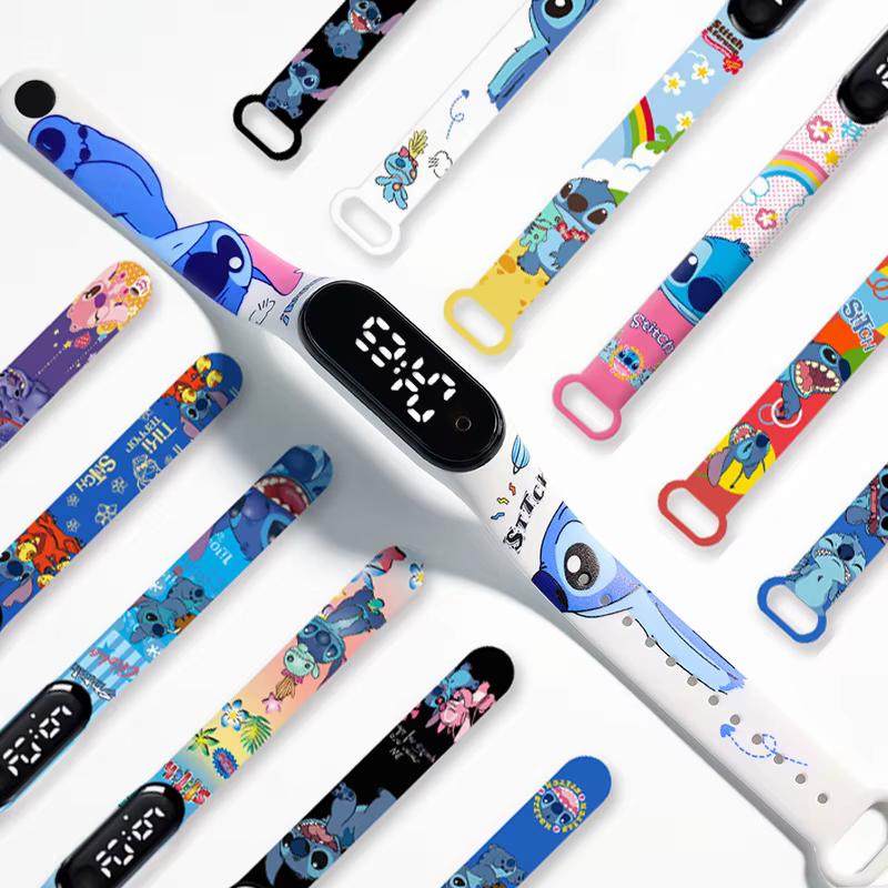 Mode point enfants montres filles étanche Sport Bracelet femmes