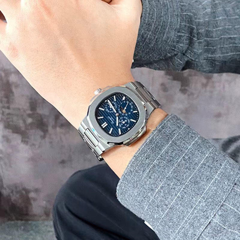 Montre automatique multifonctionnelle Rinifa pour hommes