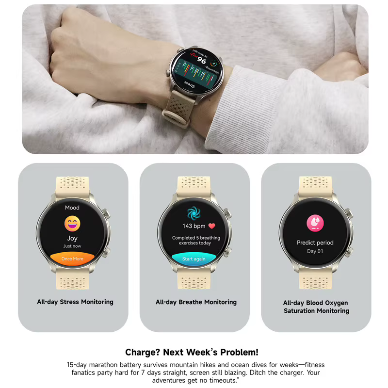 IMIKI HOLO 2 Pro 1.6 "AMOLED HD affichage Smartwatch 5ATM étanche GPS Bluetooth appels téléphoniques ultra-mince sport montres intelligentes