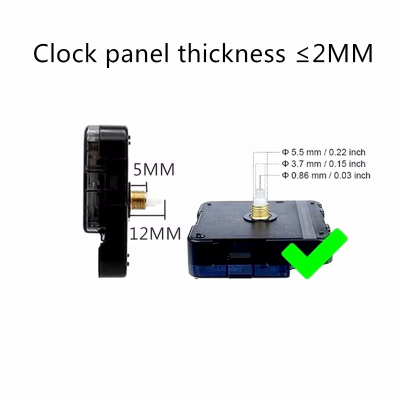 Mécanisme d'horloge murale 5168S