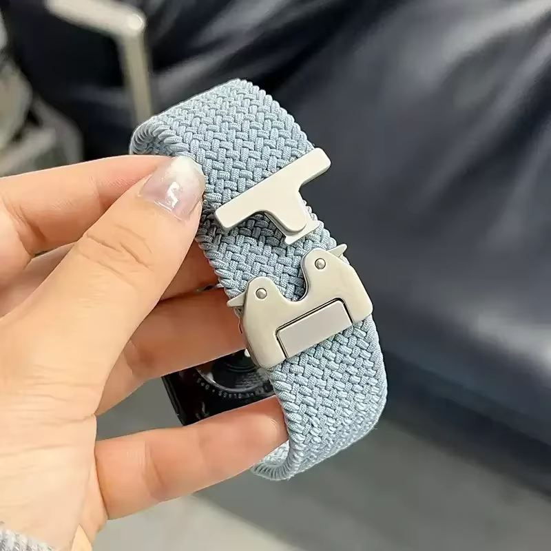 Bracelets en Paracorde Tressé pour Apple Watch 10 11