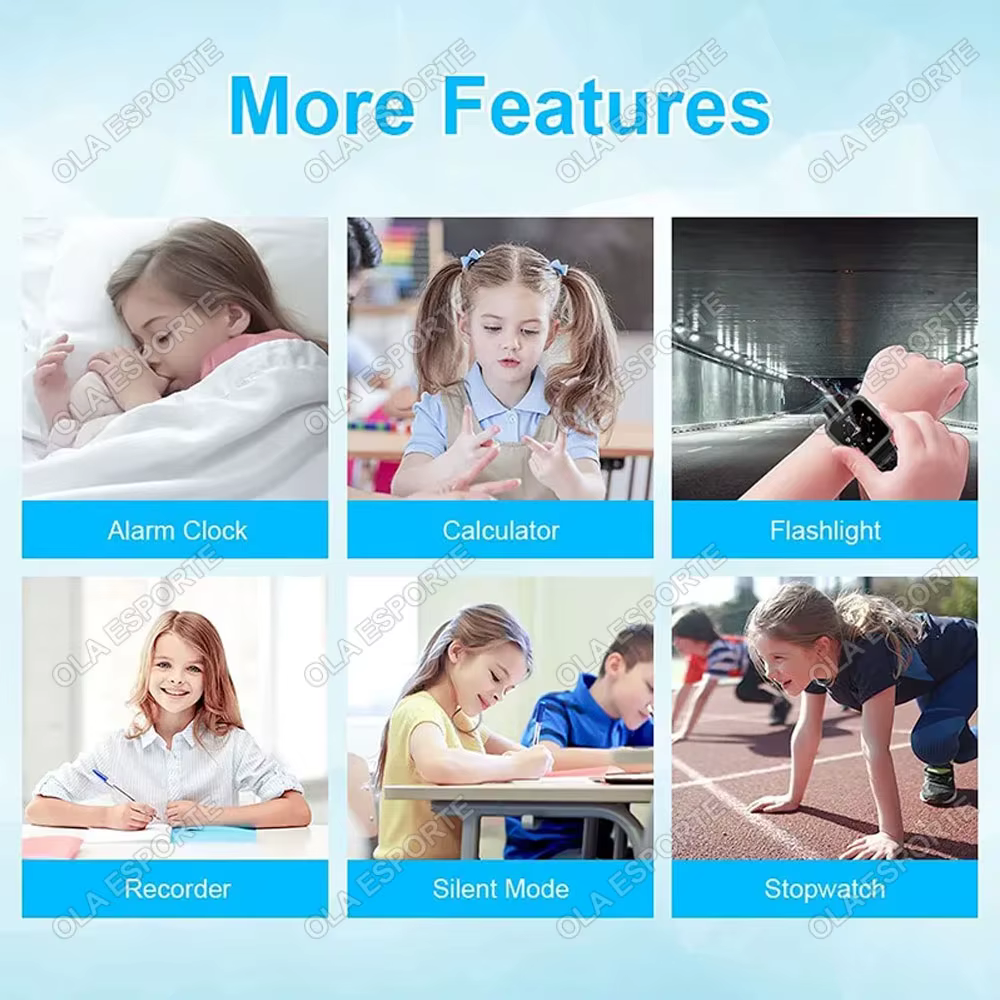 Enfants montre intelligente 2G SOS GPS localisation carte Sim appel