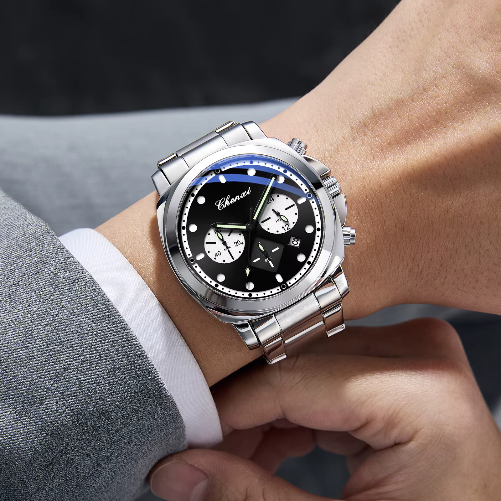 CHENXI – montre à Quartz de luxe pour hommes