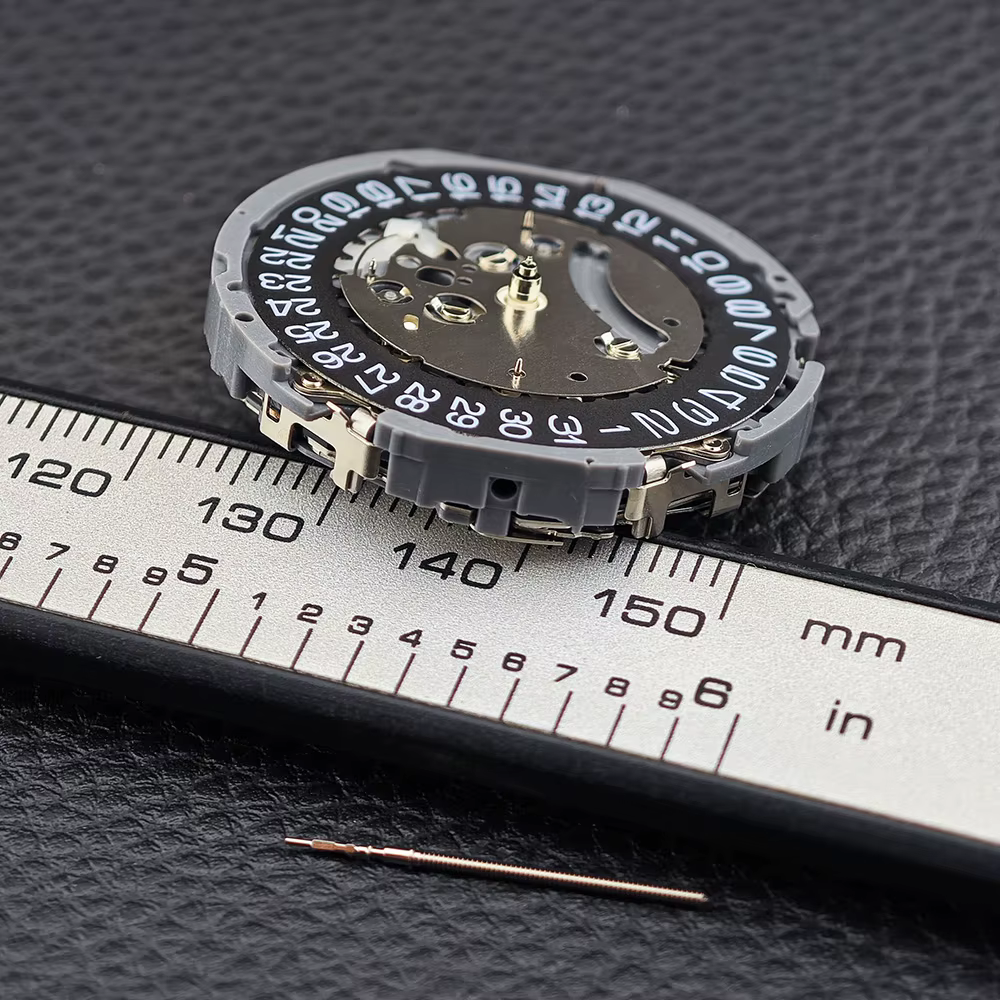 VK63A VK63 mouvement à Quartz Date à 3 heures chronographe montre