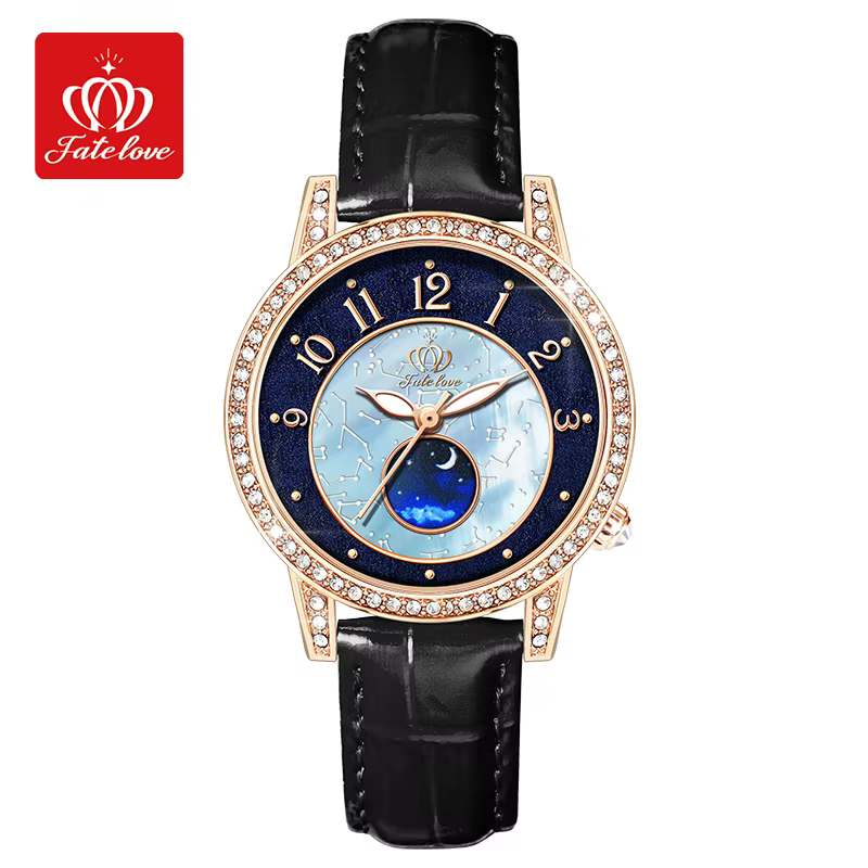Fate Love-Montre à quartz étanche pour femme