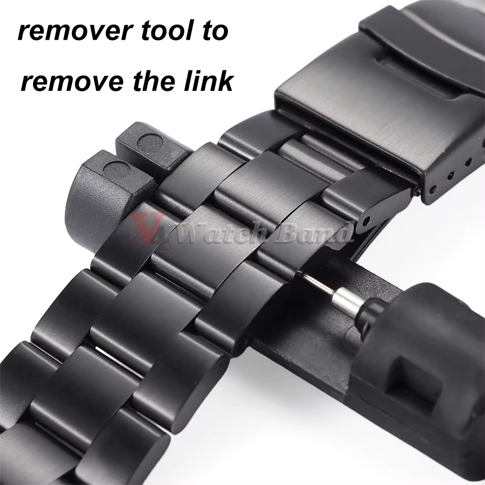 Bracelet de montre sport pour homme à extrémités courbes pour Seiko 5 SKX009/007