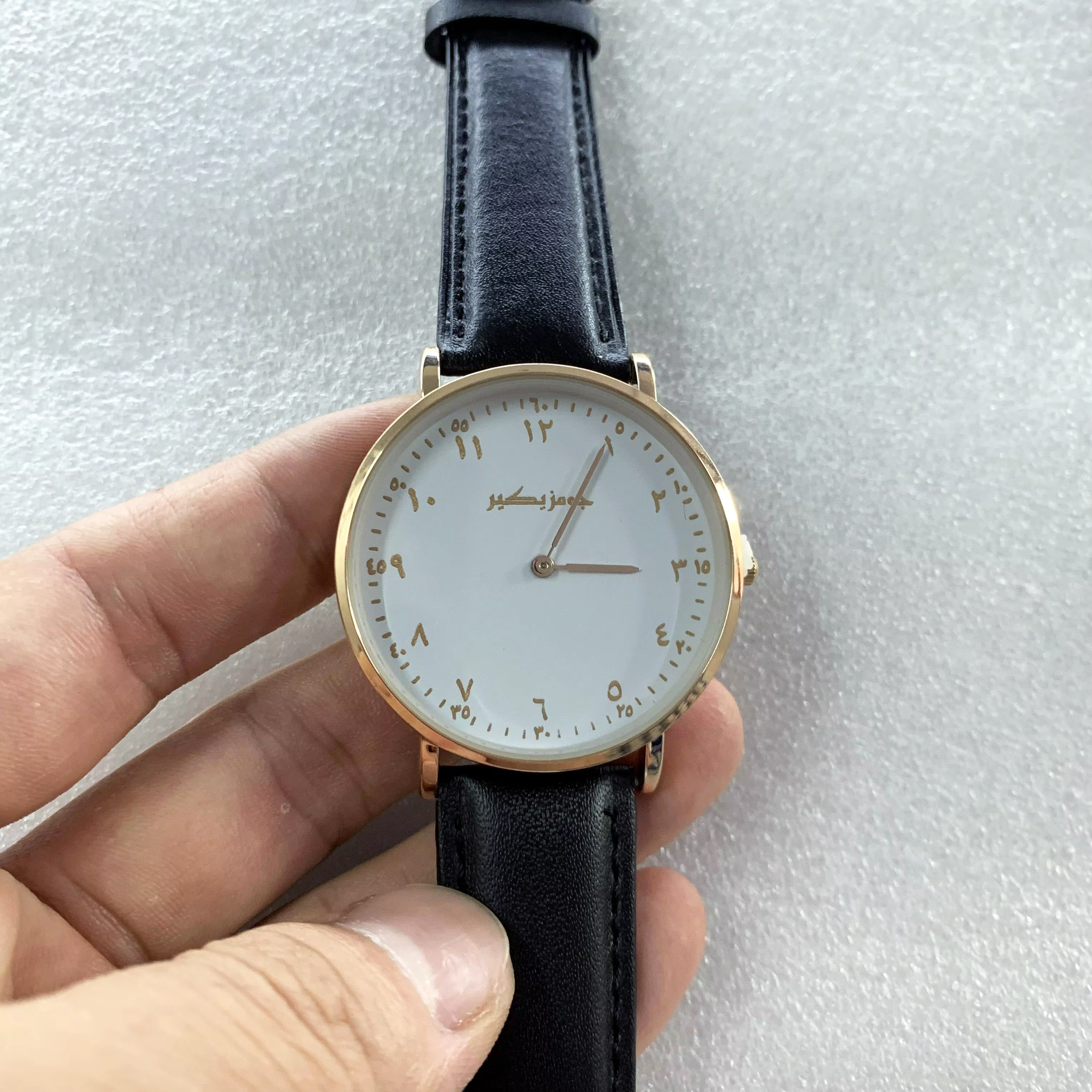 Montre-bracelet à quartz personnalisée avec logo personnalisé