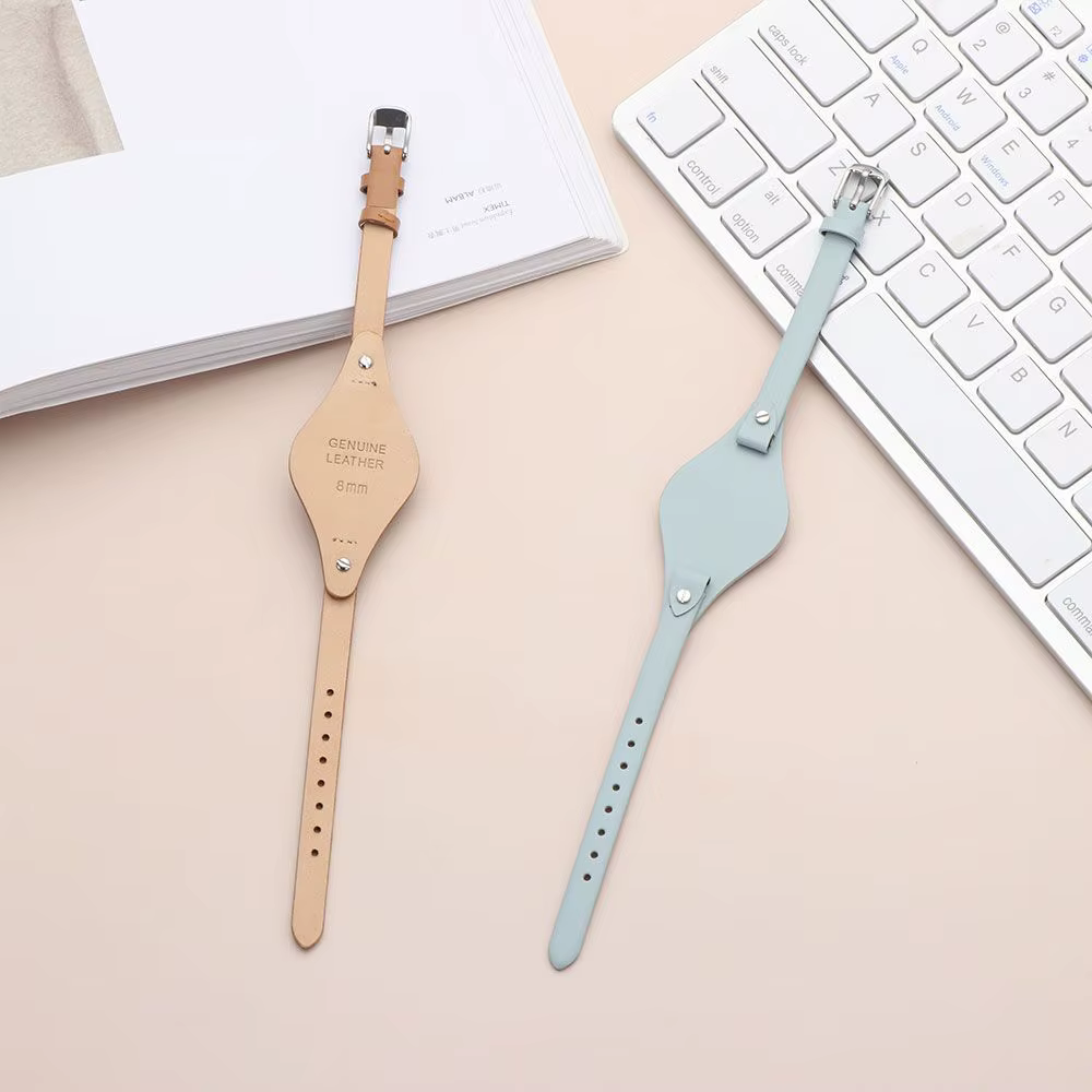 Bracelet de montre en cuir véritable