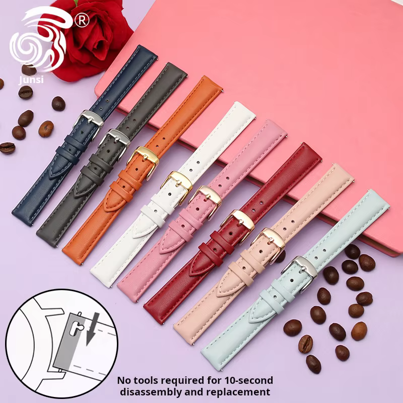 Pour Garmin nouvelle montre Lily2 Bracelet en cuir véritable Lily 2 Smartwatch femmes peau de vache