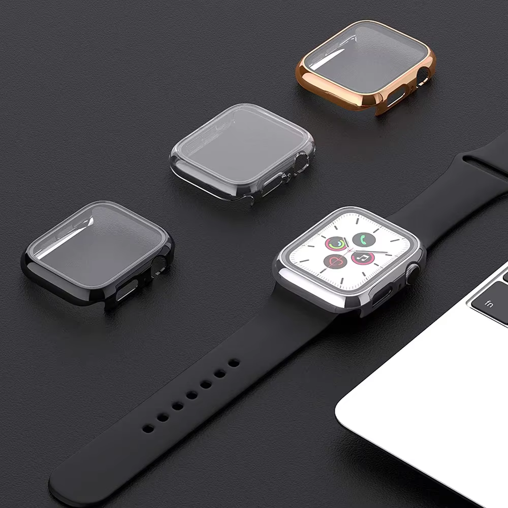 Coque en verre plaqué pour Apple Watch Series 9