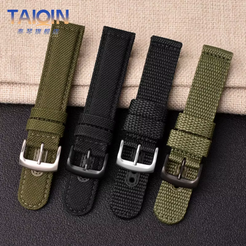 Bracelet de Montre Astronomique en Cuir et Nylon pour Homme