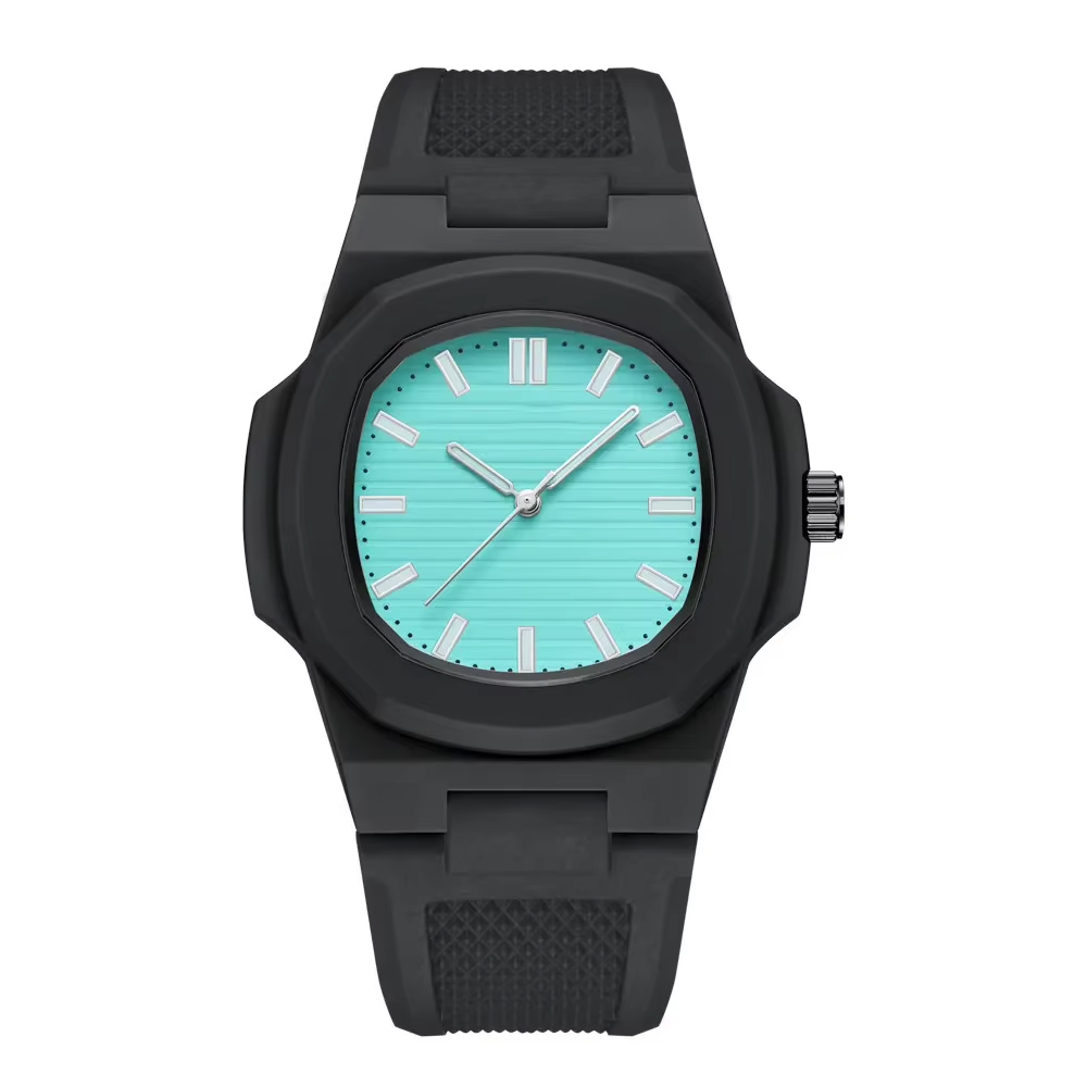 Montre de sport unisexe Nautilus avec bracelet en silicone