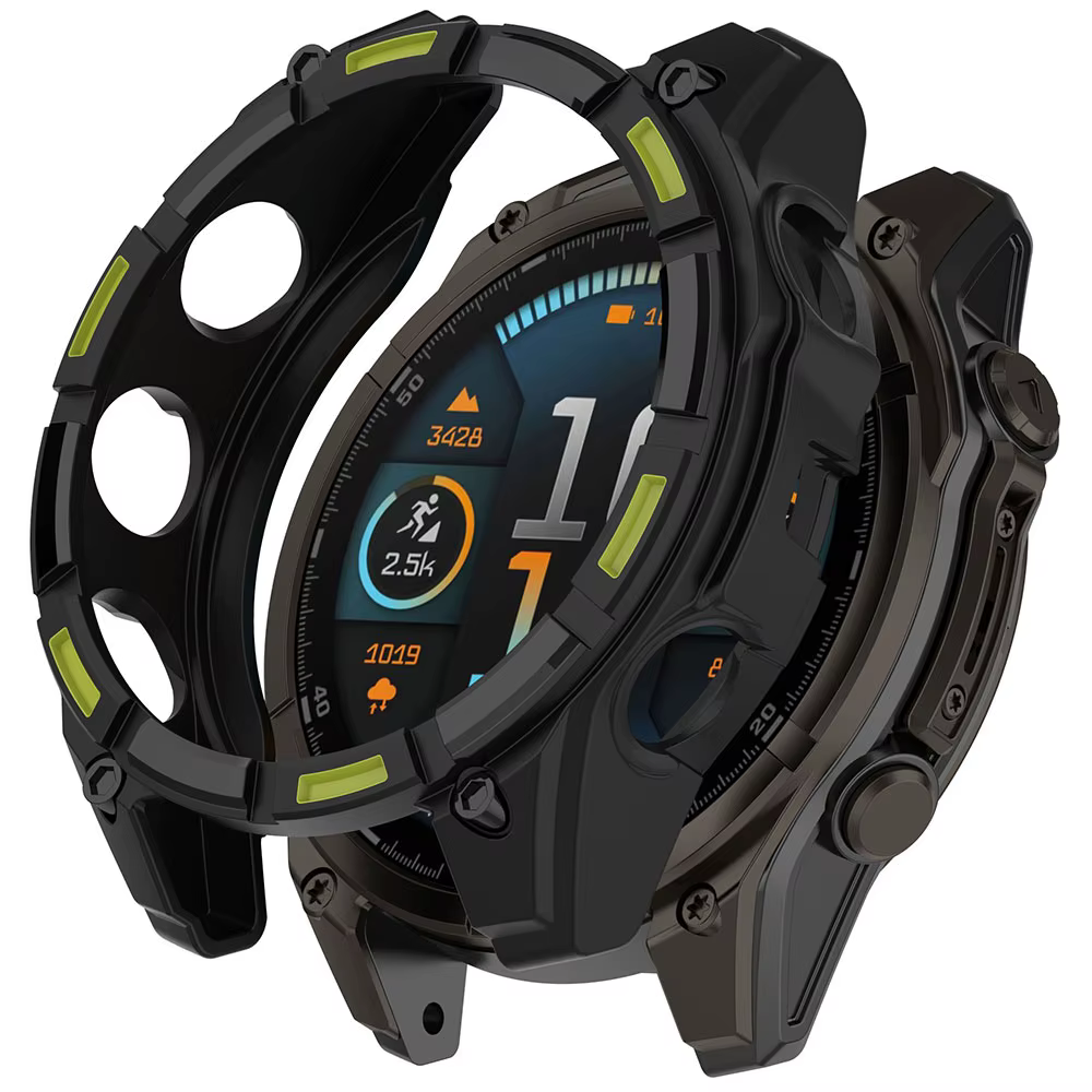 Housse de montre en Silicone pour Garmin Fenix8 solaire 51MM 47MM