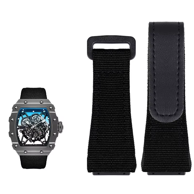 Bracelet de montre en Nylon pour Richard mille RM011 RM3502 RM056