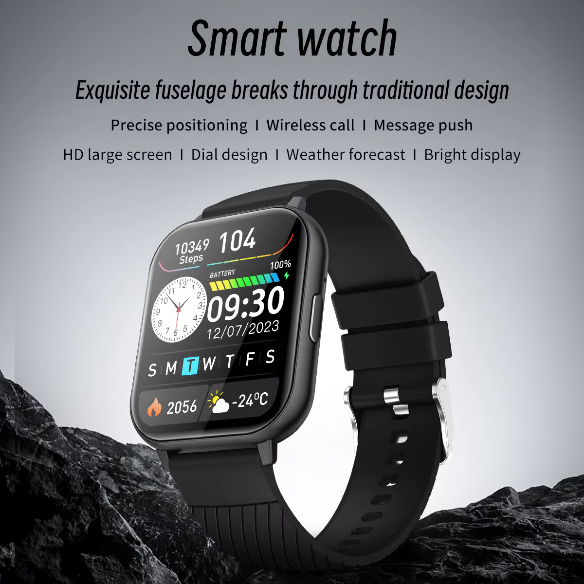 Nouvelle Montre Connectée 2026 avec Grand Écran HD 1