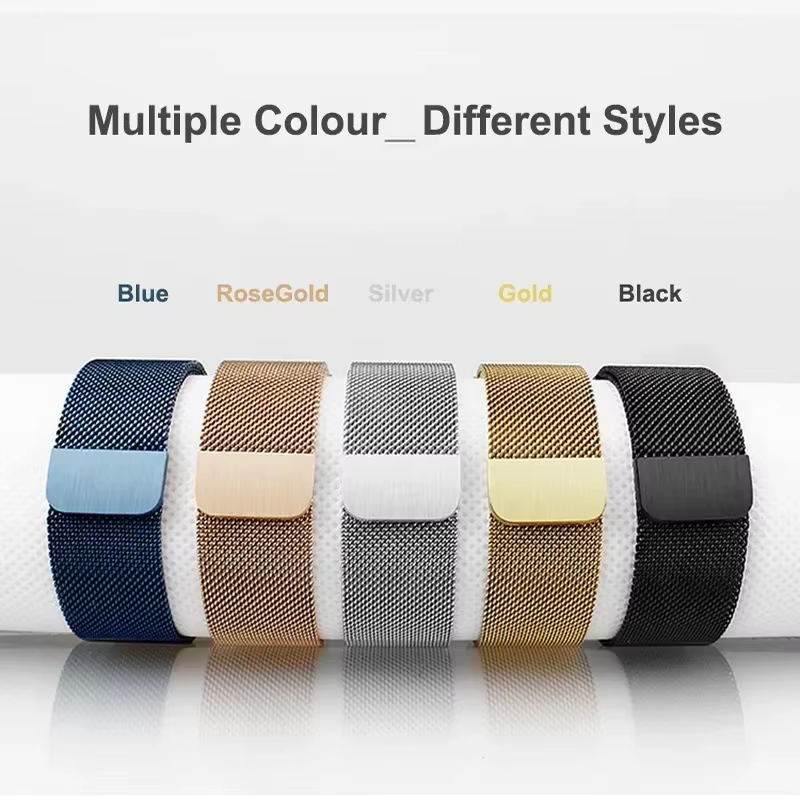 Bracelet à boucle milanaise de 22mm pour Amazfit Active Max
