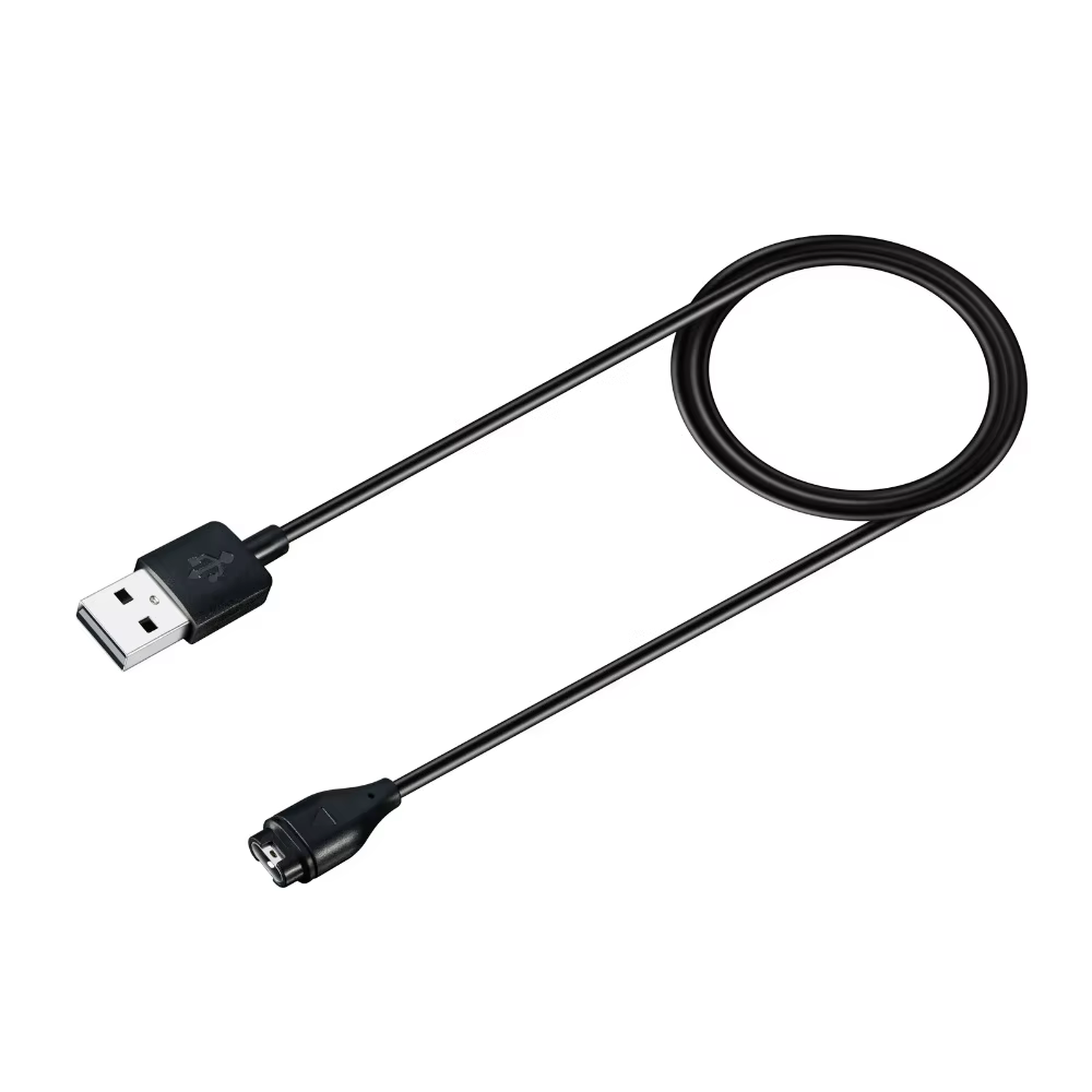 Câble de chargement USB 100 cm (1 M) pour montres Garmin – Compatible avec Fenix 5/5S/5X/6/6S/6X/7/7S/7X/8