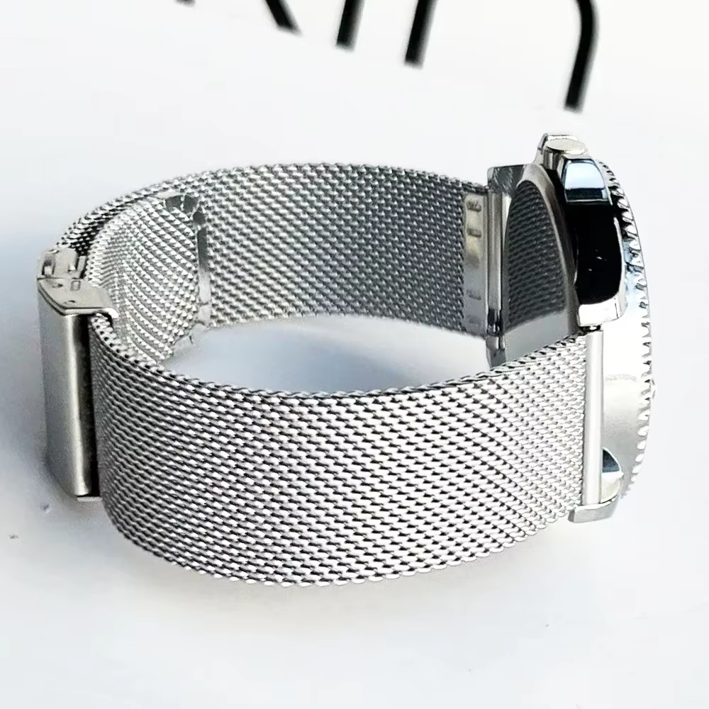 Bracelet à boucle milanaise en maille