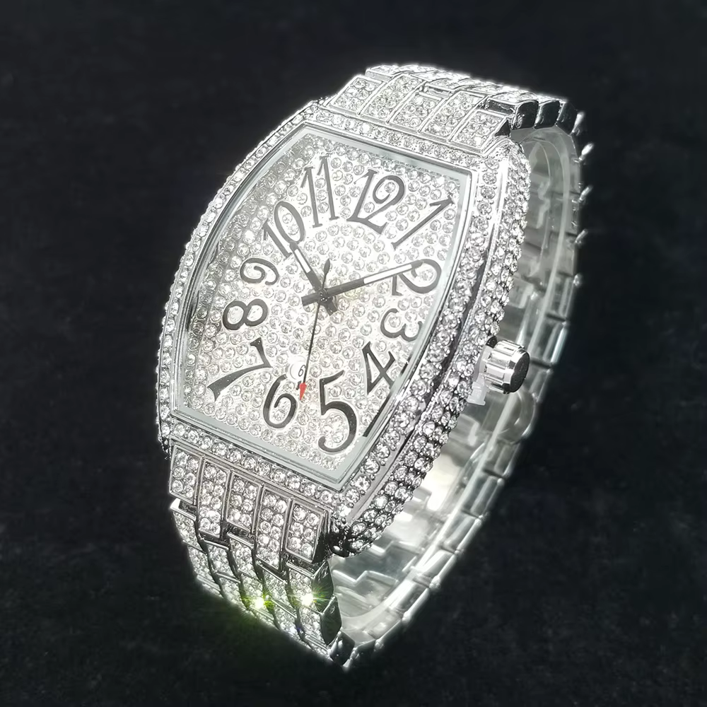 Montre Ice argentée pour hommes