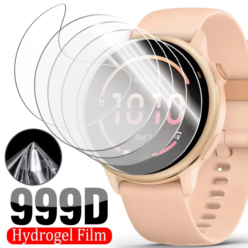 Protecteur d'écran souple pour montre intelligente Garmin Vivoactive 6 5