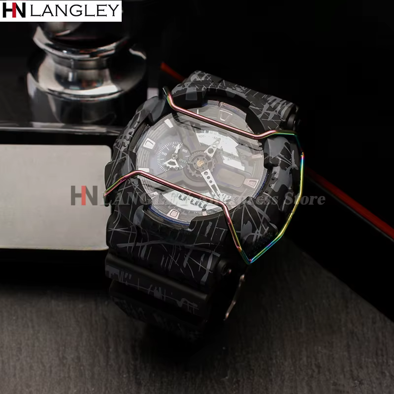 Boîtier de montre pour CASIO GA-110 100 GD-120 5600 5610 6900 ga2100 gg1000