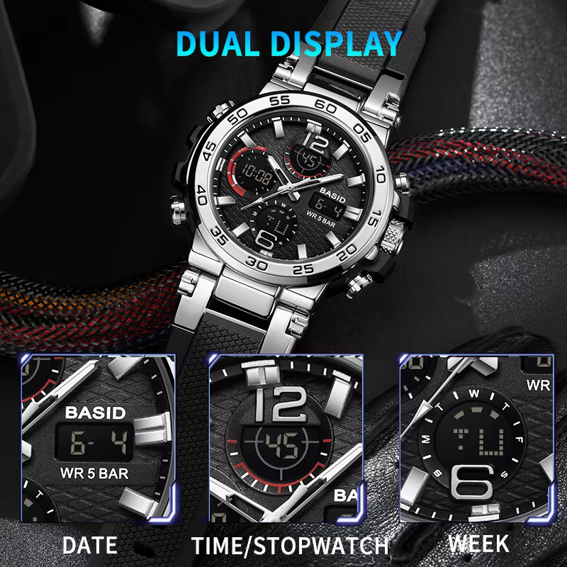 Montres de sport étanches pour hommes