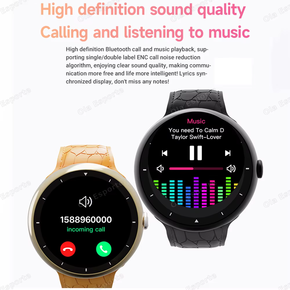 Montre intelligente 2.09 pouces AMOLED écran Bluetooth appel boussole Tracker hommes montres de sport moniteur de santé femmes Smartwatch étanche