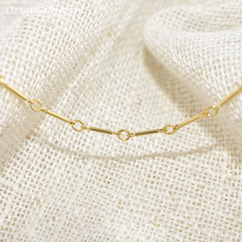 Bracelet rempli d'or 14 carats pour femme, bijoux faits à la main, breloques Boho, bracelets de cheville vintage, cadeau de demoiselle d'honneur