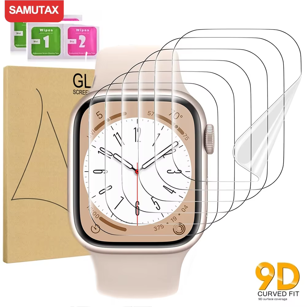 Protecteur d'écran pour Apple Watch 44mm 40mm 45mm 41mm 38mm 42mm iWatch 6 SE 5 4