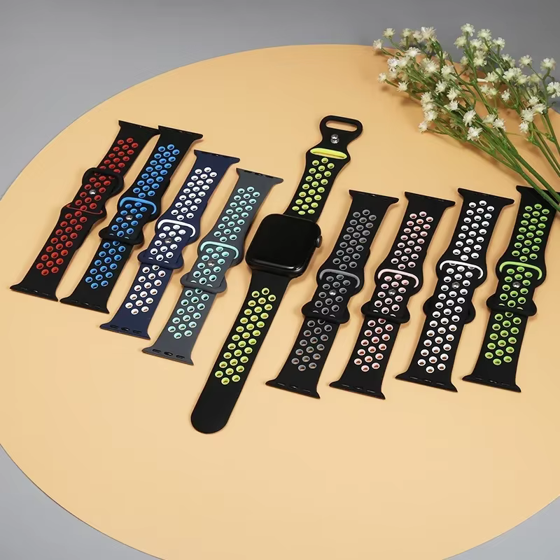Bracelet dehors en Silicone pour Apple Watch