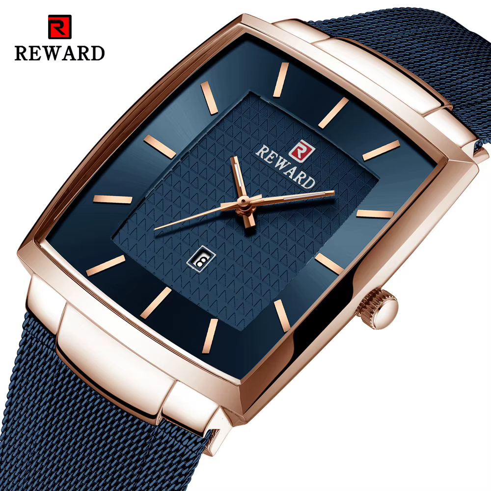 Récompense 62009 mode bleu montre pour hommes nouveau haut de gamme marque