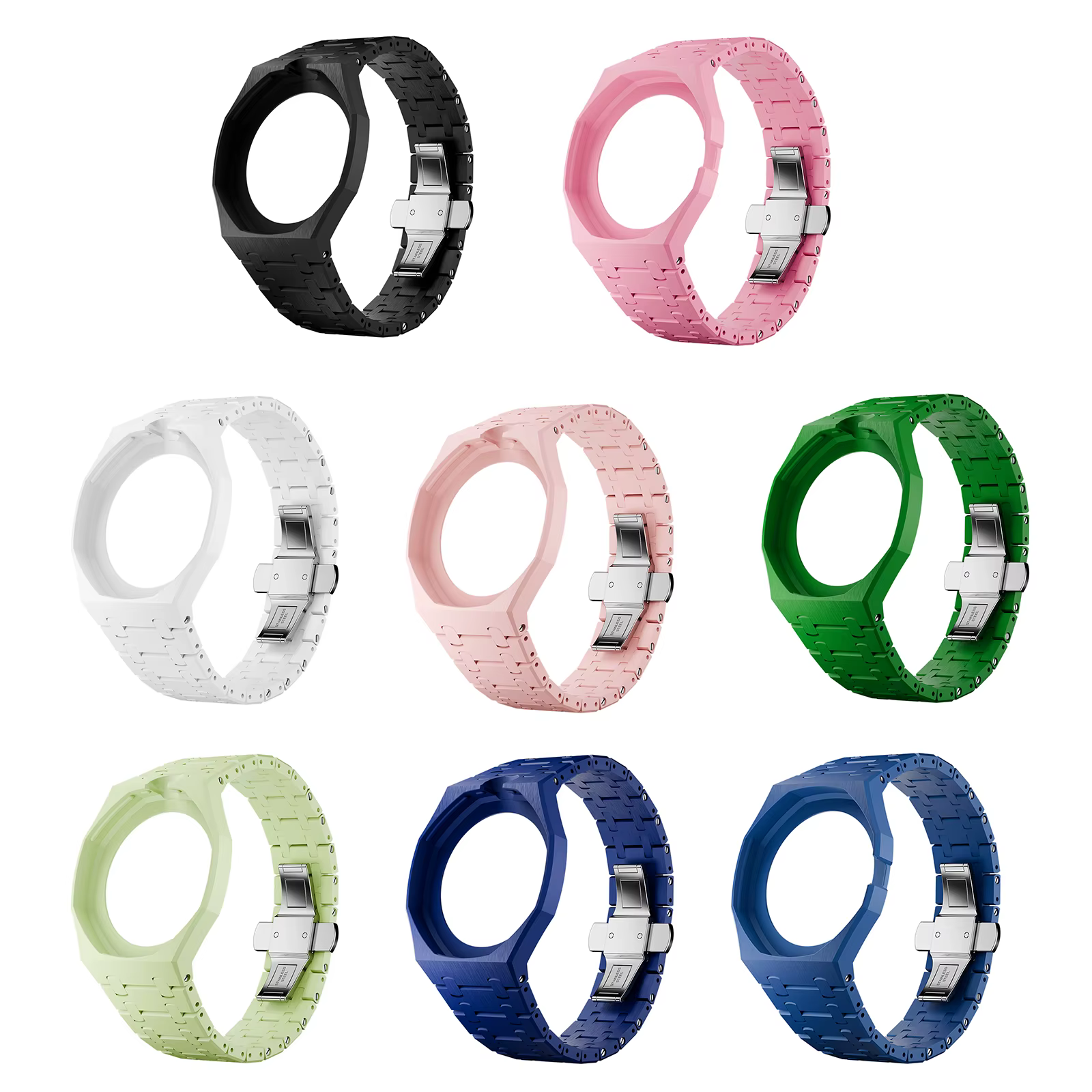 Bracelet de montre en céramique pour S-watch x AP Royal POP