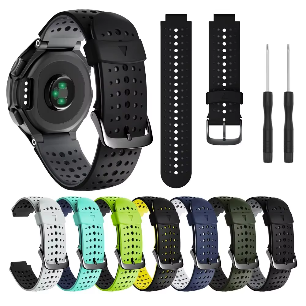 Bracelet de Sport en Silicone pour Garmin Forerunner 235 220 230 620 630 735XT