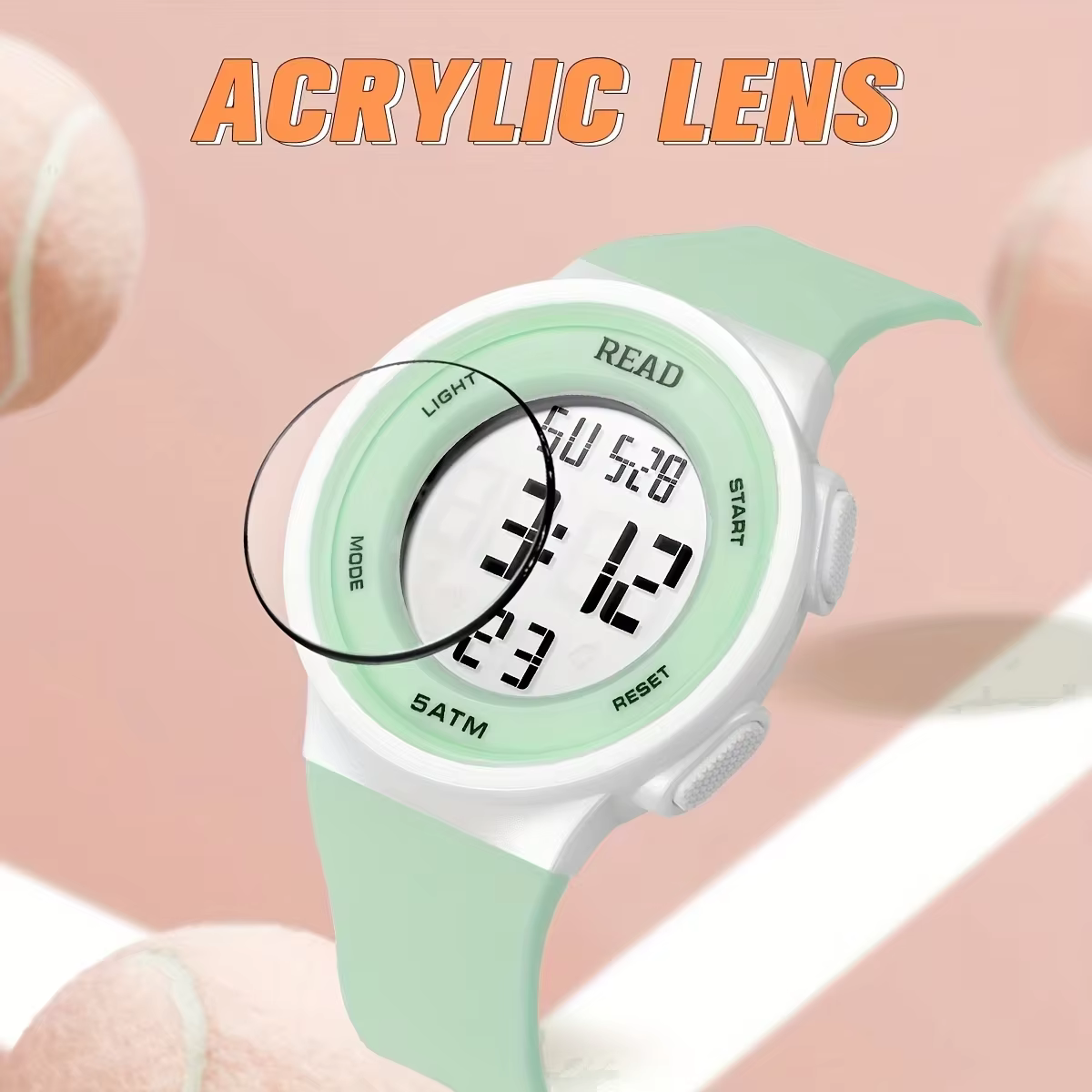 Montres pour femmes, montre de mode avec affichage de définition LED haute résolution