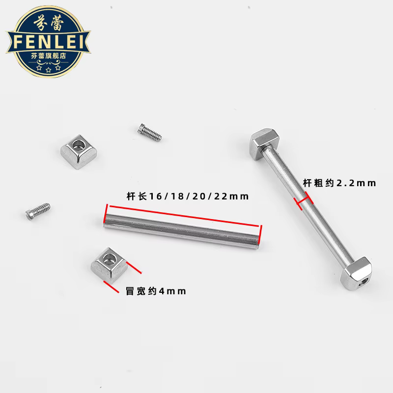 Pour Cartier PASHA montre accessoires ceinture en acier inoxydable bielle Table oreille sangle vis tige axe fixe 16mm 18mm 20mm 22mm