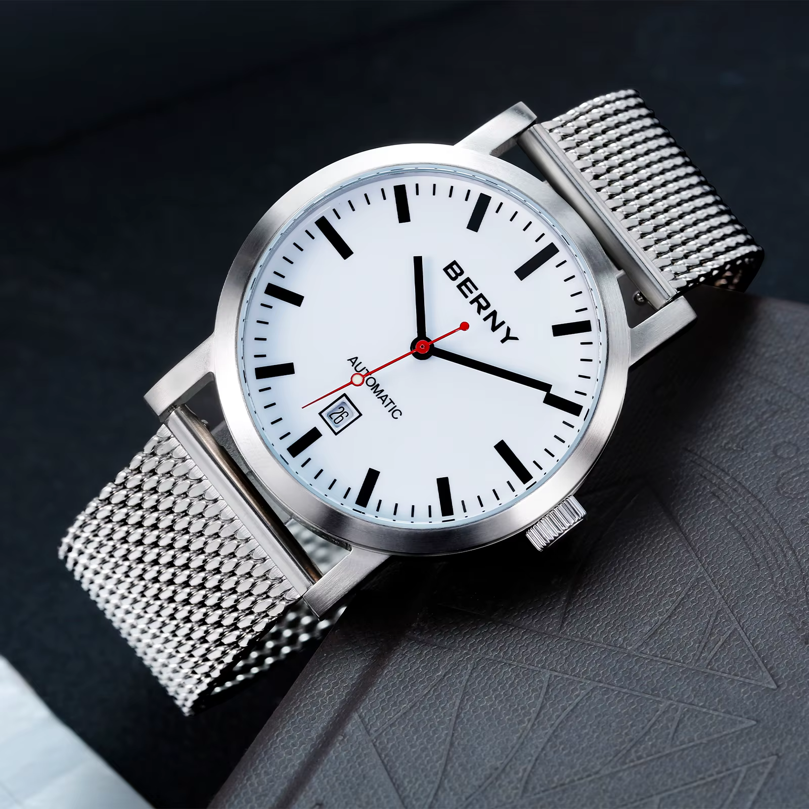 BERNY – montre-bracelet mécanique pour hommes